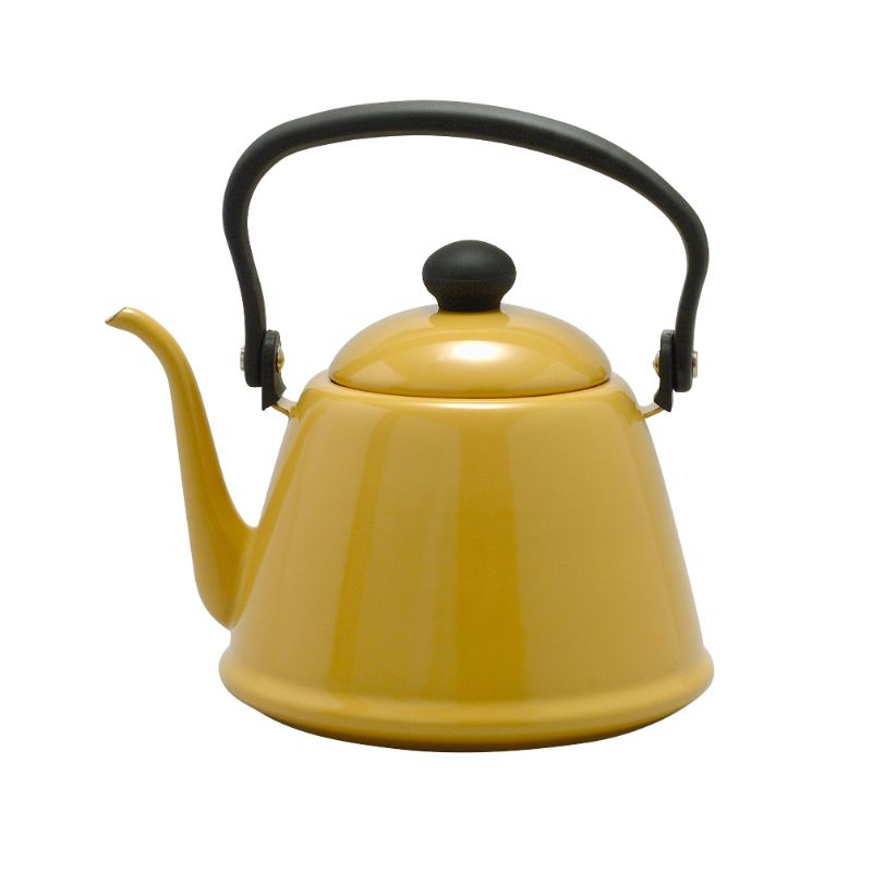 調理器具 野田琺瑯 DK-200 CA ドリップケトル(2) 2L キャメル 野田琺瑯画像