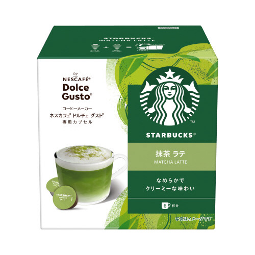 スタバ抹茶ラテドルチェグストカプセル　６杯