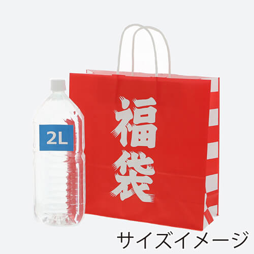 年末年始やお店のイベントに！ほぼ正方形の手提げ付き福袋