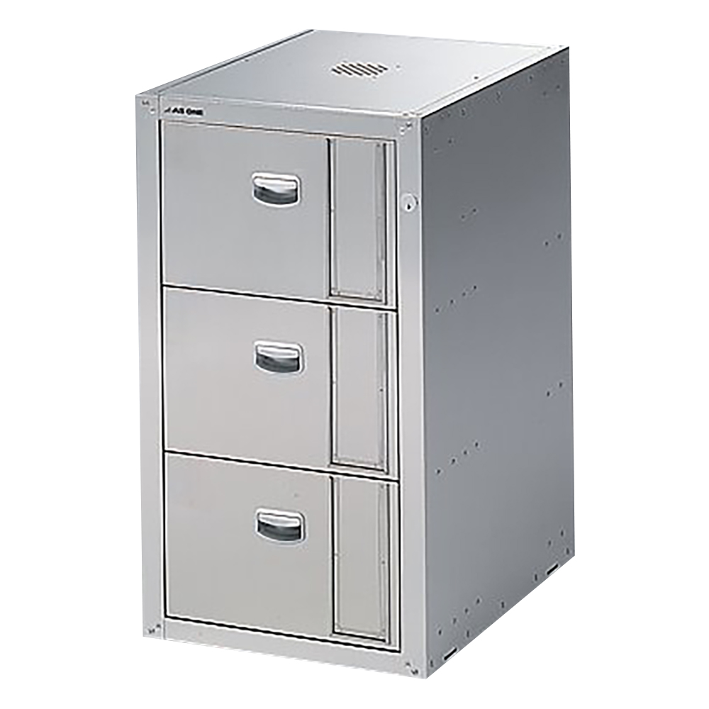 セフティキャビネット(3段引出し型) 455×600×800mm