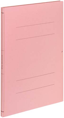 ガバットファイル（間伐材使用）　Ａ４縦　桃　１０冊画像