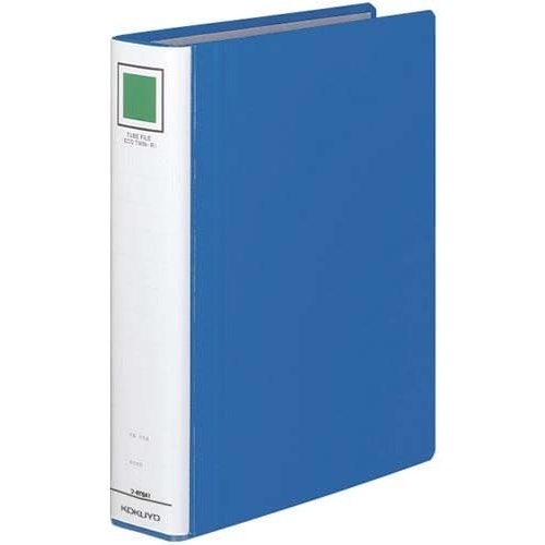 チューブＦエコツインＲ青Ｂ５縦背幅５５ｍｍ４－９冊画像