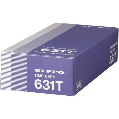 タイムカード　月末締め用　１００枚入×３箱画像