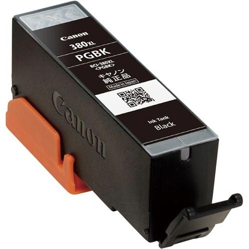 純正インク　ＢＣＩ－３８０ＸＬＰＧＢＫ　増量黒画像