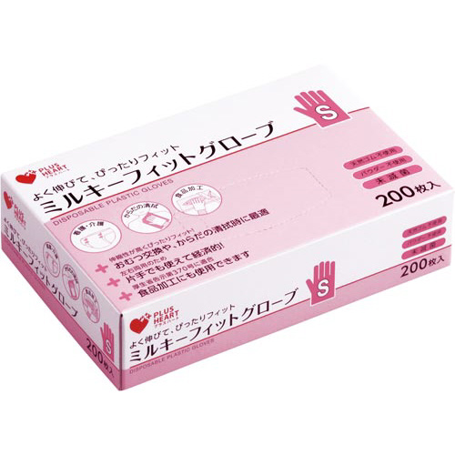 ＰＨ　ミルキーフィットグローブ　Ｓ　２００枚入画像