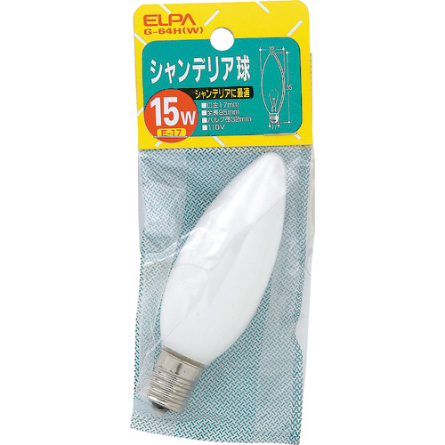 シャンデリアE17　1個