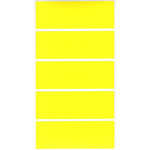 蛍光シール　３５×１００　（イエロー）画像