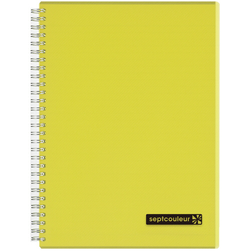 ﾘﾝｸﾞﾉｰﾄ ｾﾌﾟﾄｸﾙｰﾙ B5 7mm罫 80枚 ｲｴﾛｰ 1ｾｯﾄ(5冊)画像