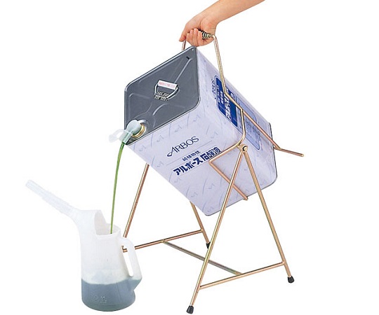 一斗缶スタンド らくする スチール画像