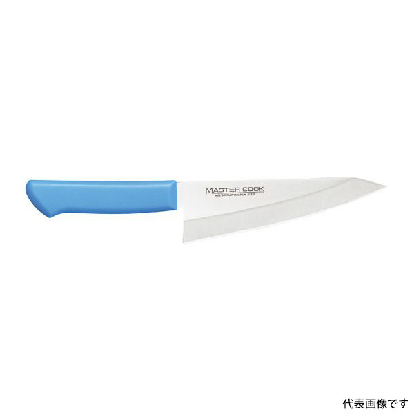 包丁　マスターコック　MCRK-180　ガラスキ　18cm　ブラウン　片岡製作所画像