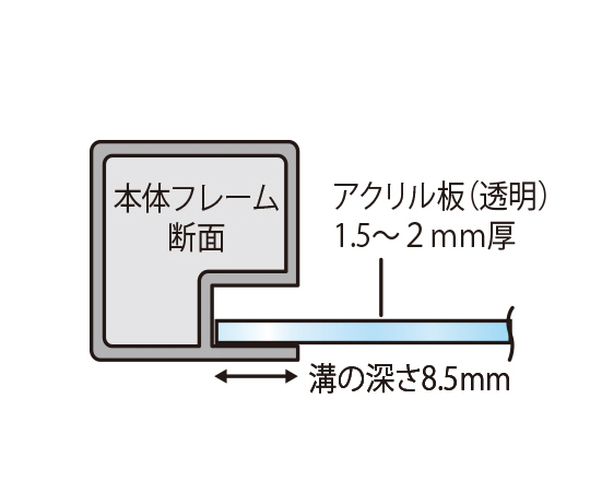 トールパーテーション　1200×900mm　キャスター付 キャスター付きで移動しやすい、折りたたみ機能があるパーテーションの側面