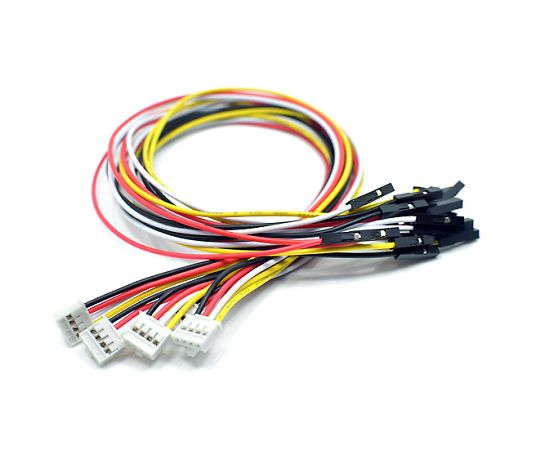 GROVE - 4ピン-ジャンパメスケーブル 20cm (5本セット)