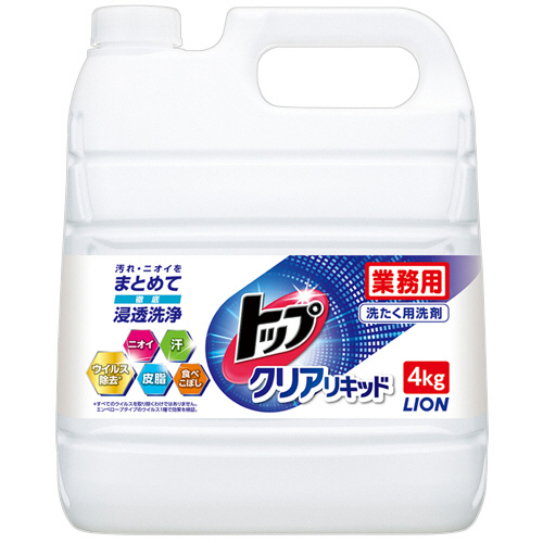 ﾄｯﾌﾟ ｸﾘｱﾘｷｯﾄﾞ 業務用 4kg 1本画像