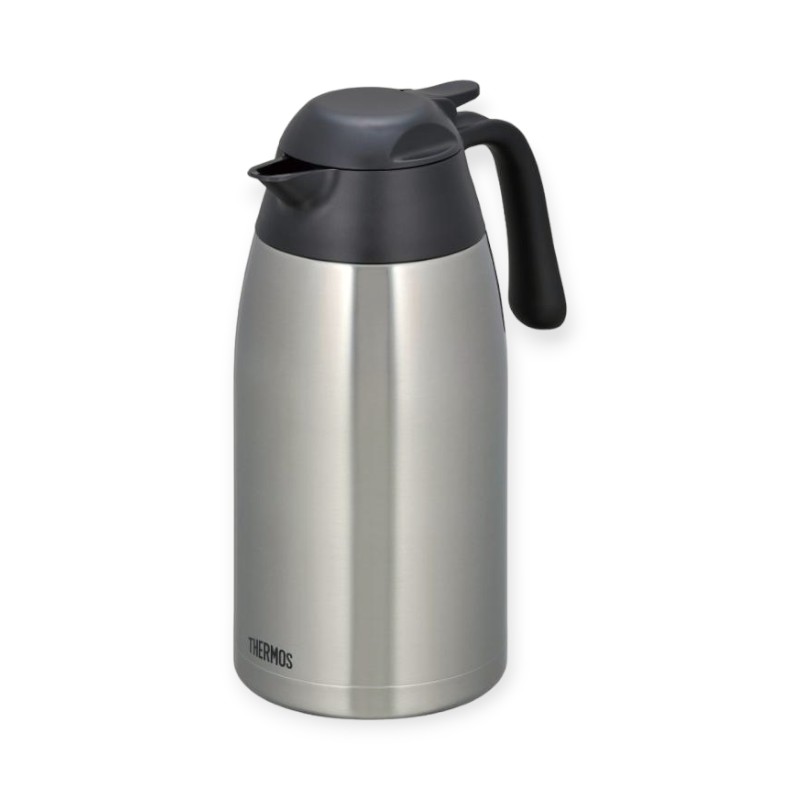 喫茶用品 サーモス ステン卓上ポット THX-2000 SBK (ステンレスブラック)画像