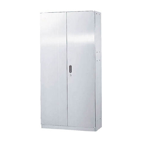 ｽﾃﾝﾚｽ保管庫(D500) 両開 900×H1830mm ｱｼﾞｬｽﾀｰ 1台画像
