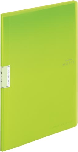 クリヤーブックモッテＡ４縦　１０Ｐ　黄緑１０冊画像