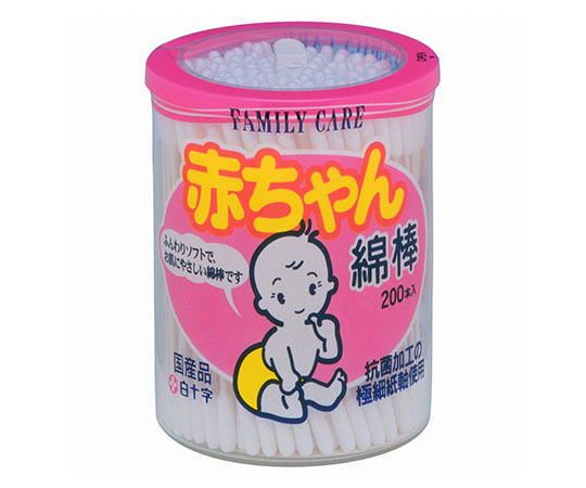FC（ファミリーケア）　赤ちゃん綿棒　200本入×6個画像
