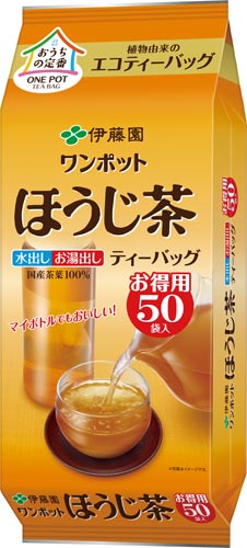 ワンポットエコティーバッグほうじ茶　５０袋×２画像