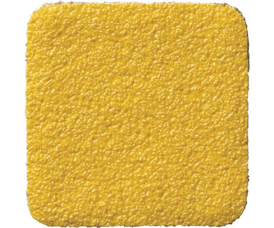 ノンスリップテープ　屋外用　40mmX40mm　イエロー　50枚入画像