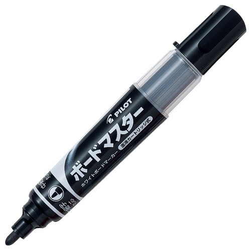 ボードマーカー　ボードマスター　中細字丸芯　黒画像