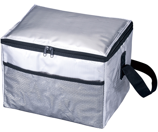ソフトクーラーバッグ 18L シルバー 幅335mm×奥行260×高さ250mm