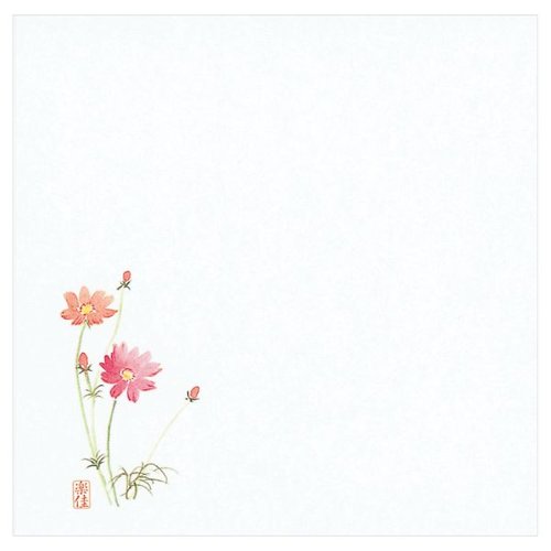 食品シート M30-225 耐油懐敷 18角 秋桜 100枚入 マイン画像