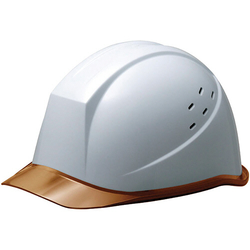 PC製ﾍﾙﾒｯﾄ(ｸﾘｱﾊﾞｲｻﾞｰ･通気孔) SC-11PCLV RA ﾎﾜｲﾄ/ﾌﾞﾗｳﾝ 1個画像