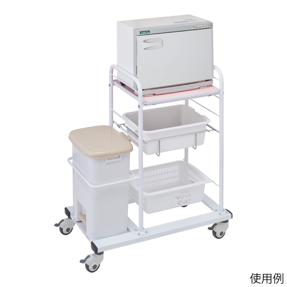 スリムオムツ交換車 タオルウォーマー付画像