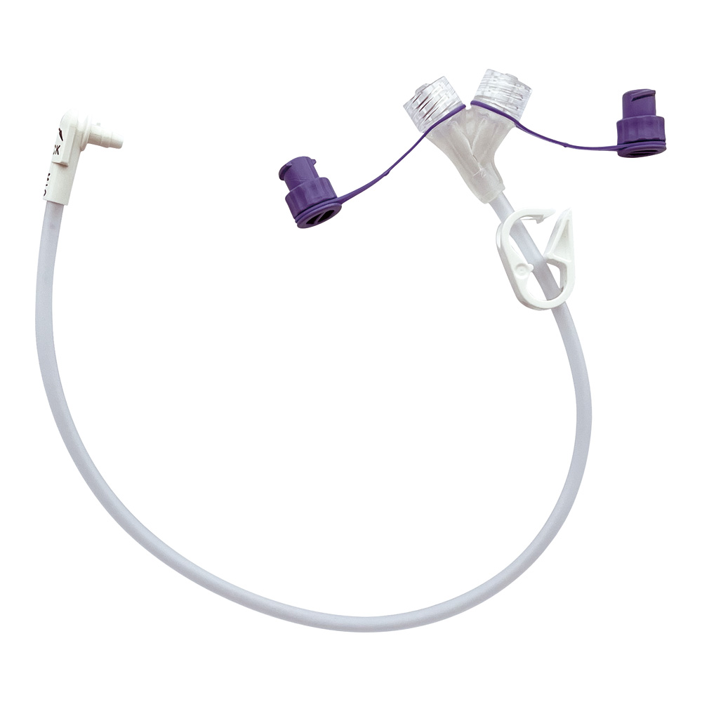 MIC接続チューブENFitコネクタ（胃瘻接続チューブ）　直角　300mm　5本入