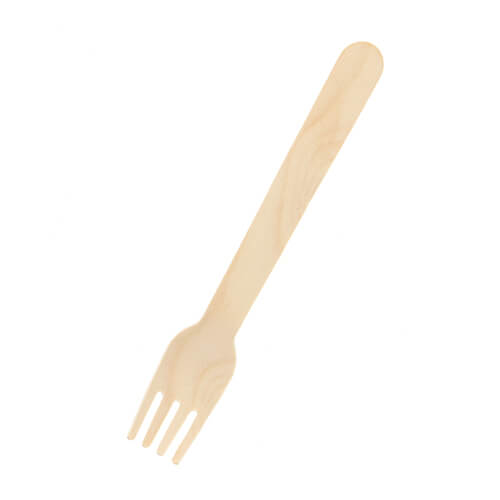 HEIKO 木製フォーク 140mm バラ(個包装なし) 1袋(100本)画像