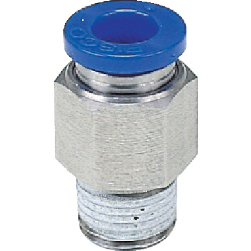 耐腐蝕性SUS303相当継手 ｽﾄﾚｰﾄﾁｭｰﾌﾞ4ﾈｼﾞM5X08 1個画像