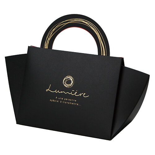 ハンディプラティークＭ　ブラック／レッド画像