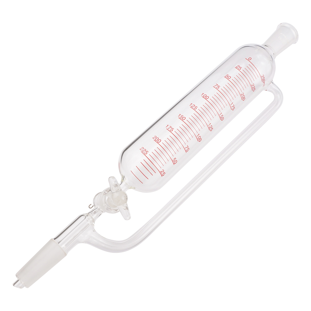 円筒分液ロート（平衡型・ガラスコック）　250mL画像