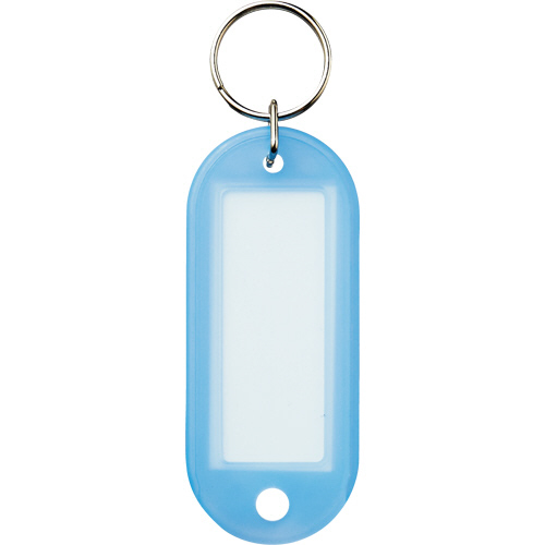 ｷｰﾎﾙﾀﾞｰ名札 青 1ｾｯﾄ(50個:10個x5ﾊﾟｯｸ)画像