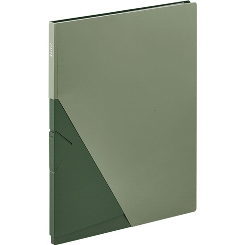 ｼﾞﾘｯﾂ ｸﾘｱｰﾌｧｲﾙ A4ﾀﾃ 10ﾎﾟｹｯﾄ 背幅13mm ﾐﾄﾞﾘ 1冊画像