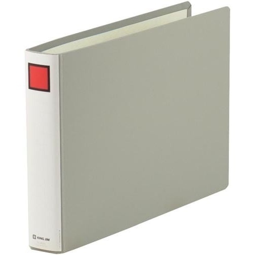 キングファイルＧ灰Ａ４横　背幅４６ｍｍ　３冊画像