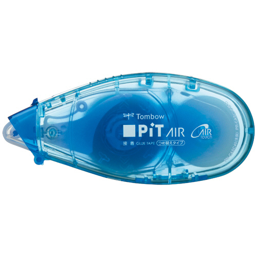 ﾃｰﾌﾟのり ﾋﾟｯﾄｴｱｰﾐﾆ つめ替えﾀｲﾌﾟ 本体 6mm×11m ﾌﾞﾙｰ 1個