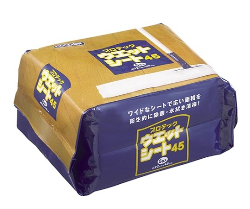 プロテック ウェットシート45 1パック（5枚入）画像