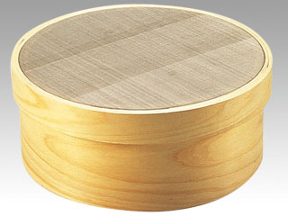 ザル 木枠ステン張うらごし(24メッシュ)中目9寸画像