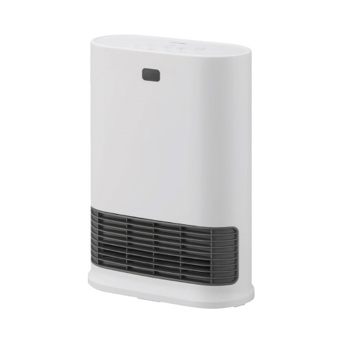 大風量セラミックヒーター　Ｗセンサー　ホワイト