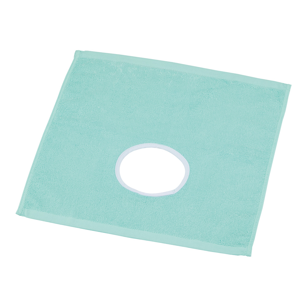 歯科用フェイスタオル アイスグリーン 3枚入画像