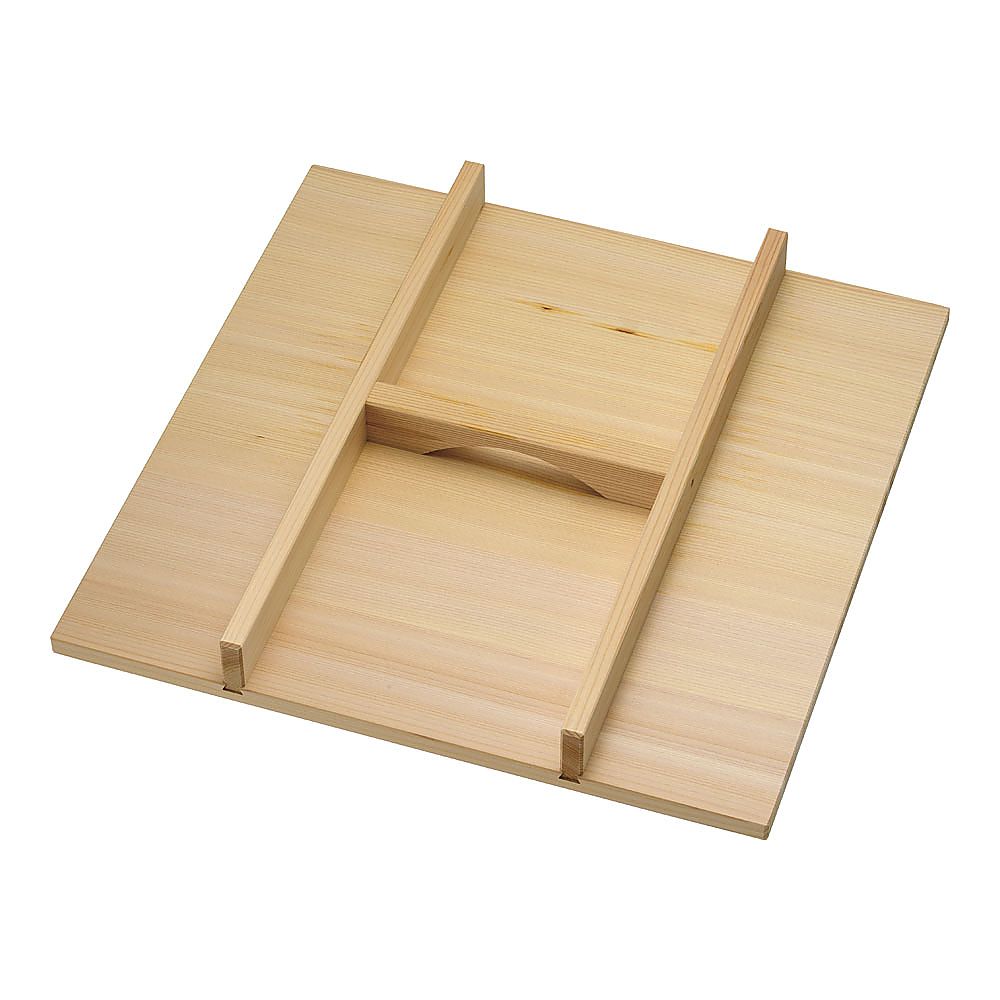 木製 角セイロ用 手付蓋(サワラ材) 42cm用画像