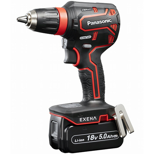 ｴｸﾞｾﾞﾅ 充電ﾄﾞﾘﾙﾄﾞﾗｲﾊﾞｰ LJﾀｲﾌﾟ 電池ｾｯﾄ 18V 5.0Ah 赤 1台画像