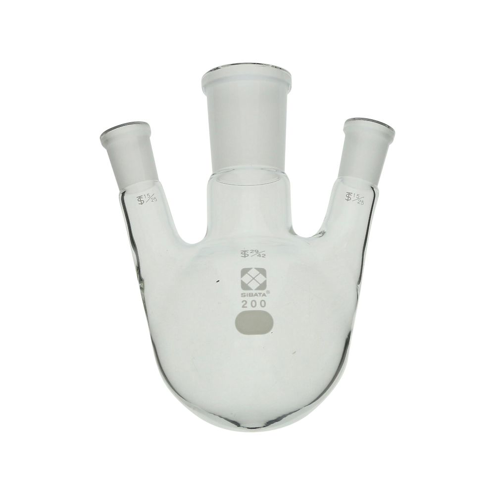 共通摺合三口丸底フラスコ　200mL画像