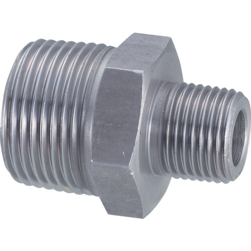 径違い6角ﾆｯﾌﾟﾙ 異形 40A×32A 炭素鋼 1個画像