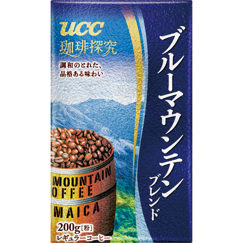珈琲探究 ﾌﾞﾙｰﾏｳﾝﾃﾝﾌﾞﾚﾝﾄﾞ 200g(粉) 1袋画像