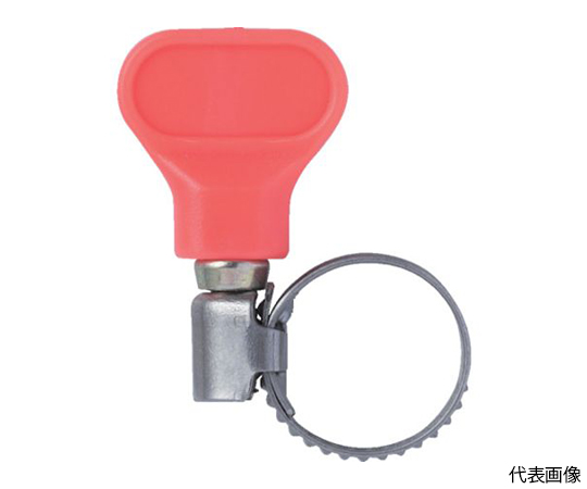 ステンレス強力機械ホースバンド　締付径12～20mm　（10個入）