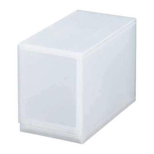 収納ケース ナチュラ クリアモジュール LS 約 幅19×奥行36×高さ25cm クリア画像