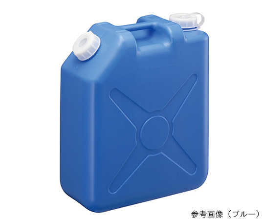 扁平缶　ノズル無　20L　ブルー画像
