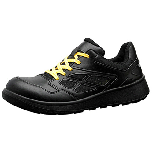 JIS規格 ひもﾀｲﾌﾟ ｾﾌﾃｨｽﾆｰｶｰ G4690 静電 ﾌﾞﾗｯｸ 21.0cm 1足画像